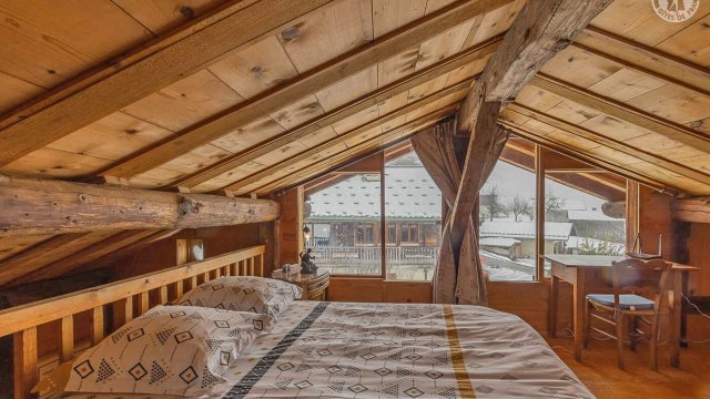Chambre mezzanine avec vue