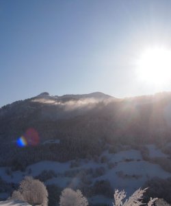 Le crêt du midi en hiver
