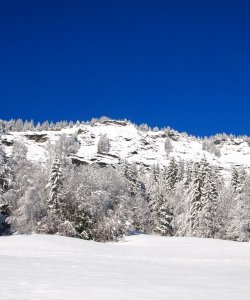 Le gâteau en hiver depuis la Touvière