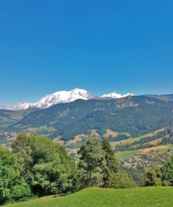Le Mont-Blanc en été